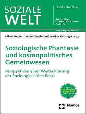 cover image of Soziologische Phantasie und kosmopolitisches Gemeinwesen